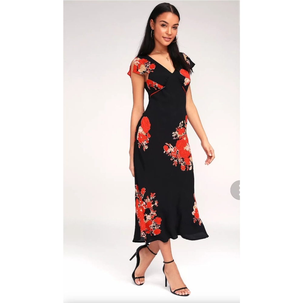 COPY - Obey Dead Garden Midi Dress